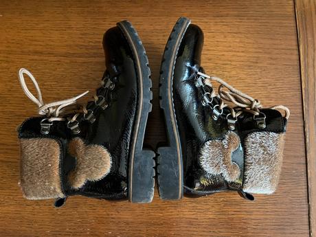 Lakované zimné topánky disney mickey mouse, disney,33