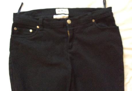 Kvalitné čierne nohavice john braner v. 40/42, 40