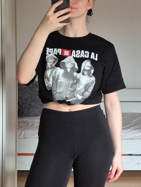 Unisex tričko s potlačou la casa de papel, l