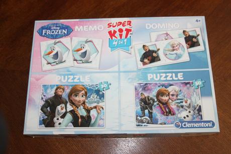 Frozen puzzle 2x30 + pexeso + domino, 