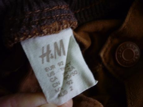 Nohavice, h&m,92
