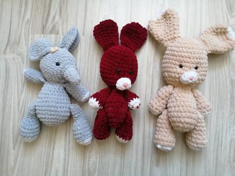 Pletená hračka 5e/kus,