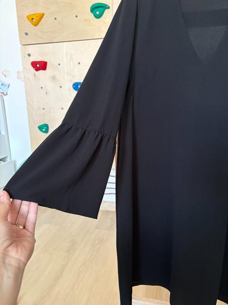 Čierne elegantné šaty, h&m,s