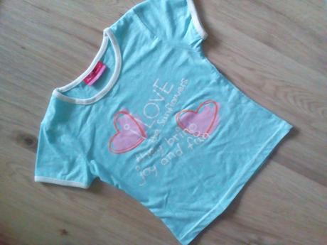 Tričko so srdiečkami, 98