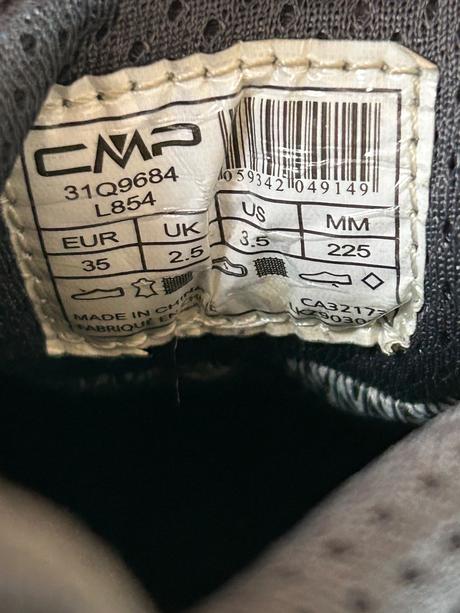 Trekingová obuv cmp -35, 35