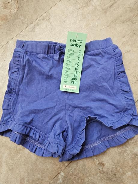 Krátke nohavice 92, pepco,92
