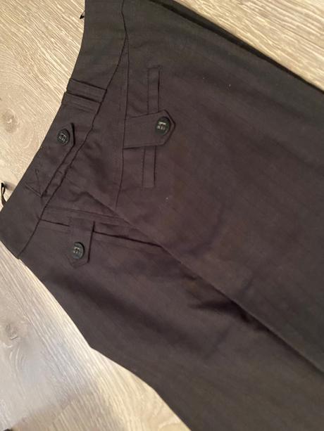 Dámske čierne kostýmové nohavice, 36