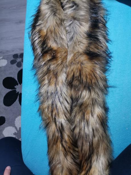 Kožušina lem na bundu kabat, xl