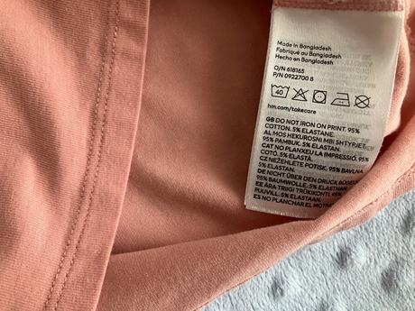 Tričko s dlhým rukávom, h&m,122