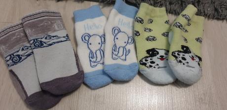 Ponožky 0-3m., 17