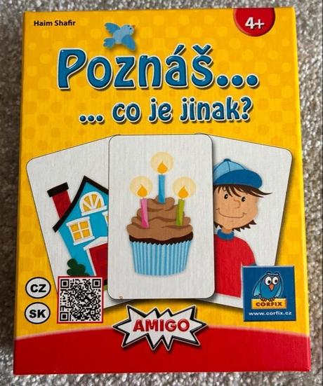 Spoločenská hra poznáš co je jinak, zn.amigo vek4+,