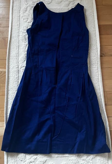 Kráľovsky modré bavlnené šaty, camaïeu, s/36, camaieu,s