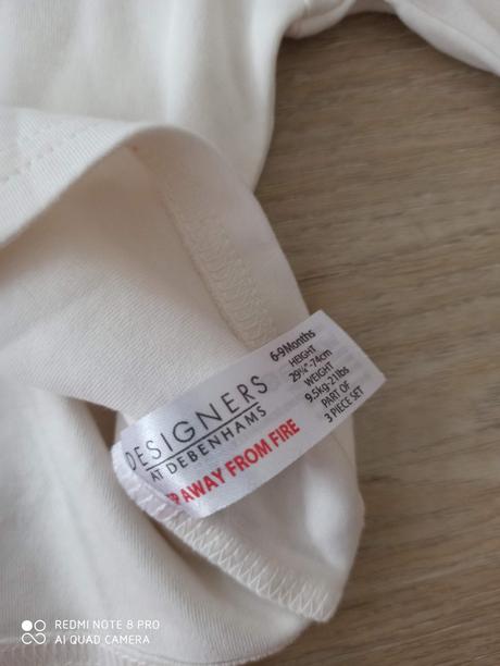 Body + tričko + tepláky pre dievčatko, 68–80