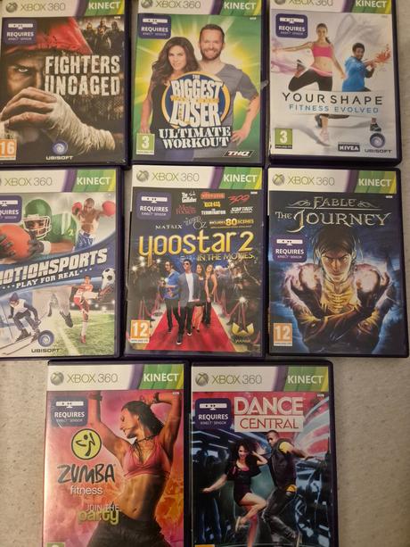 Kinect hry xbox 360, 
