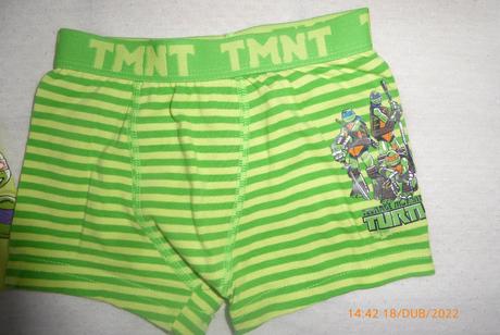 Boxerky ninja korytnačky,v.104, c&a,104