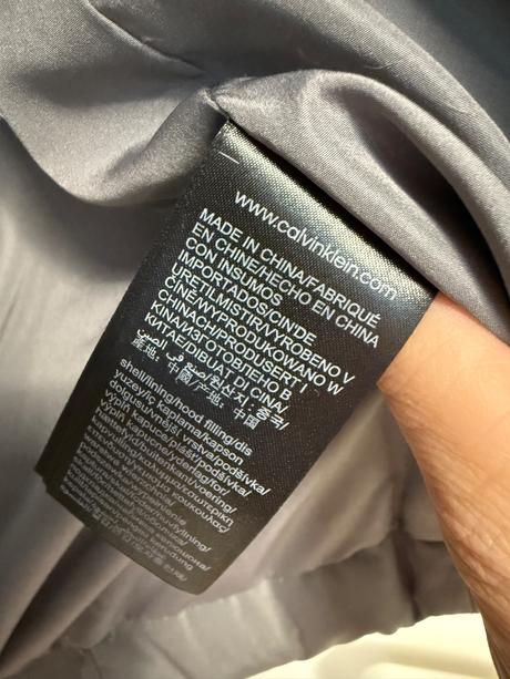Zimný kabát calvin klein, calvin klein,xs