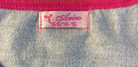 Dievčenské tričko s dlhým rukávom., 158