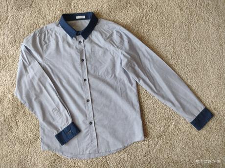 Košela sivo-modrá, boys,158