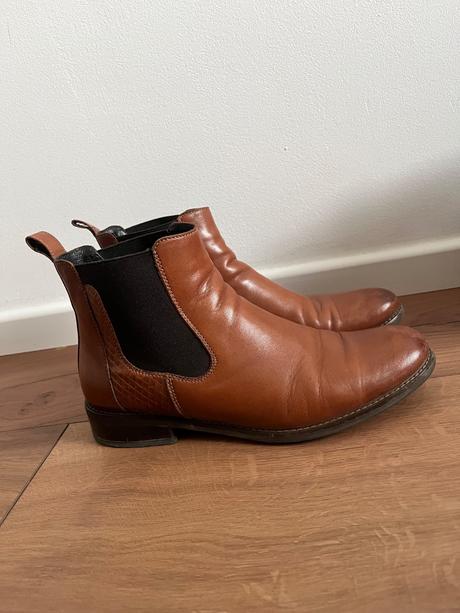 Kožené topánky quazi, 38