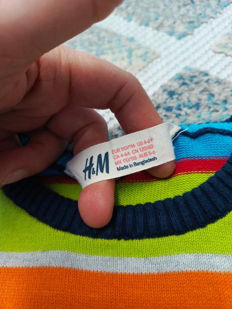 Chlapčenský svetrík, h&m,110
