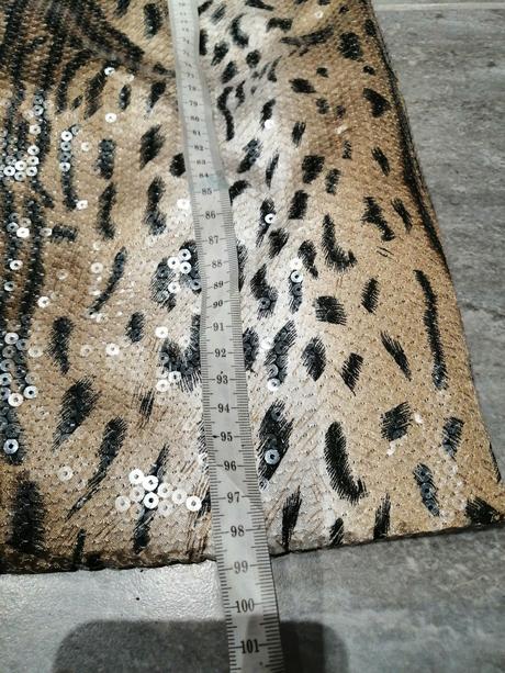 Luxus flitrové šaty billysabbado,zvierací vzor,vs, s