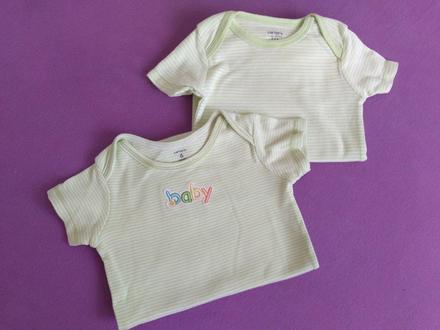 2 x body krátky rukáv carter's, carter's,68