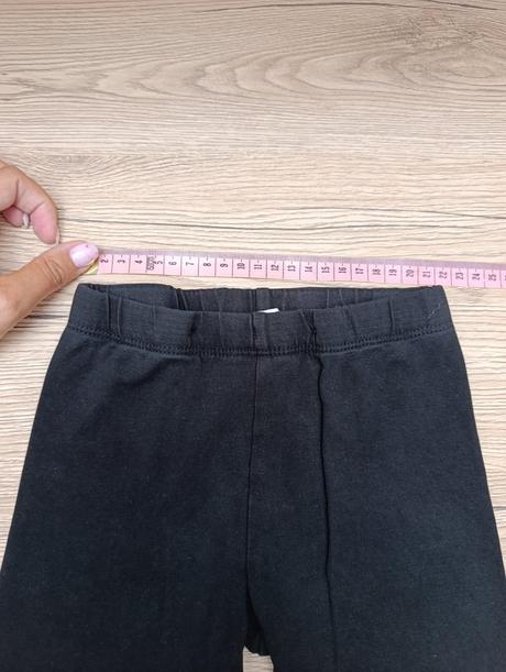 Uni čierne legíny, lindex,98