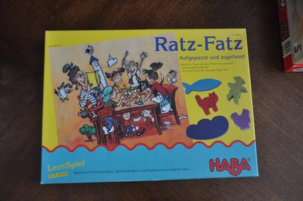 Hra ratz - fatz - v nemeckom jazyku - od 3 rokov, 