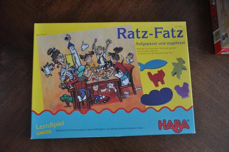 Hra ratz - fatz - v nemeckom jazyku - od 3 rokov, 