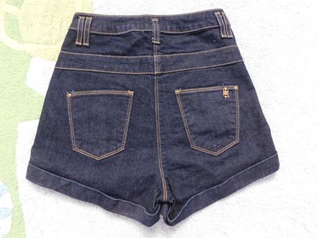 Riflové kraťasy river island s vysokým pásom, river island,32