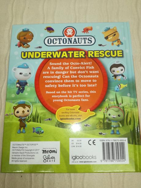 Octonauts sticker book / book / play set nwi18, 