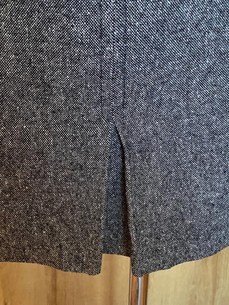 Pilot - damska kratka siva sukna, s