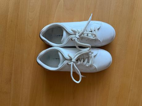 Biele elegant tenisky th, tommy hilfiger,37