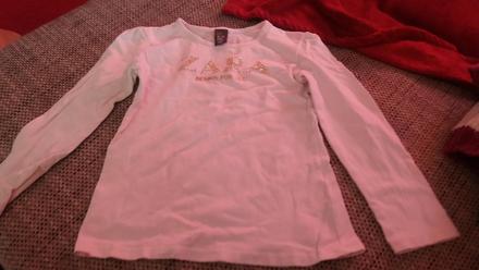 Tričko s nápisom zara, zara,116