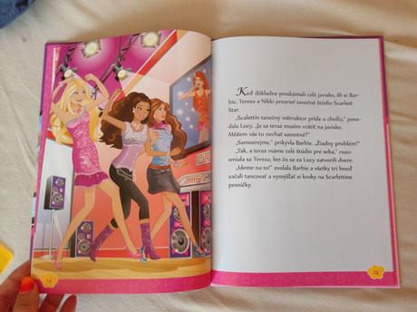 Kniha barbie - popová hviezda, 