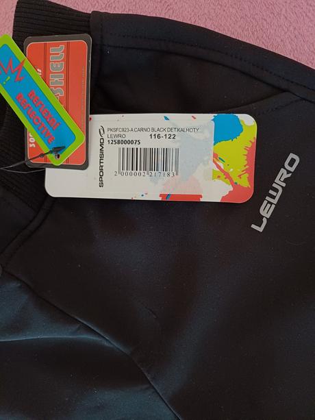 Softshellové nohavice, lewro,116