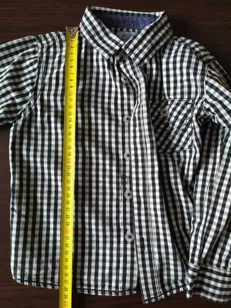 Čiernobiela košeľa, f&f,110