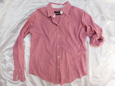 Luxusna košelova bluzka s roll-up rukavmi, 36