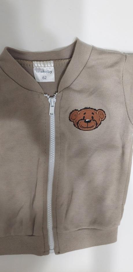 Súprava mikinky a dupačiek, new baby,62