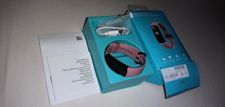 Honor band 4 ružový,