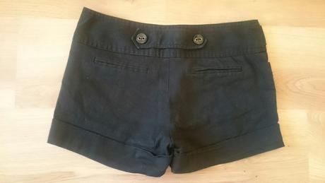 Čierne šortky, new look,38