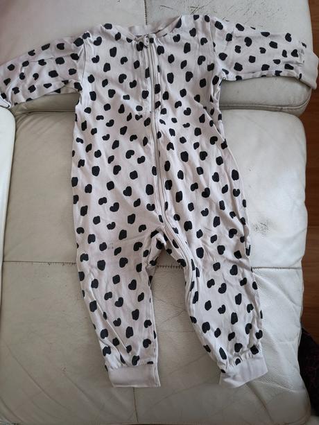 Pyžamo/ overal na spanie lindex leopard 92, lindex,92