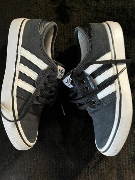 Adidas grey/white canvas shoes, adidas,36