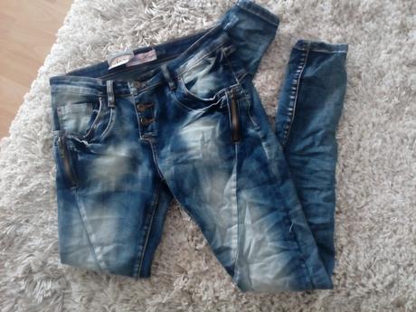 Skinny blue rags, 40