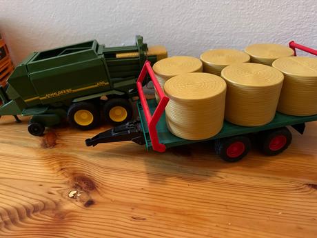 Bruder balíkovač + vlečka na balíky, 