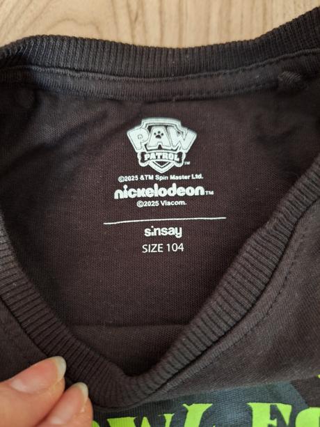 Pyžamo labková patrola, sinsay,104