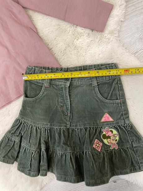 Setik tričko a suknička, disney,116