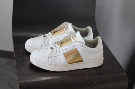 Stokton kvalitne talianske kozene tenisky vel.38, 38