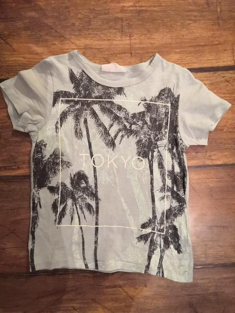 Tričko s palmami, h&m,98