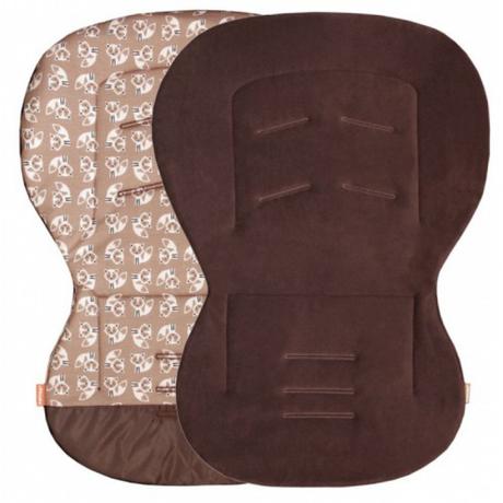 Emitex unipodložka moby - hnedá / líšky hnedé, emitex